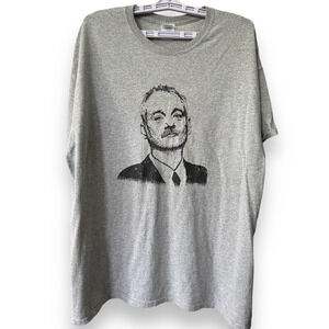 Vintage Bill Murray Men's XL T Shirt Charcoal Heather Gray